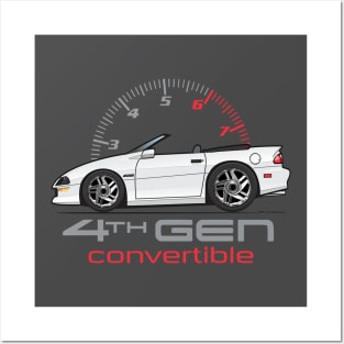 4th gen convertible-Arctic White Posters and Art